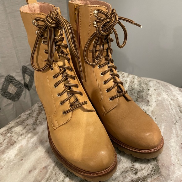 seychelles irresistible tan leather boot - size 9.5 *fit like 9 - Picture 5 of 9